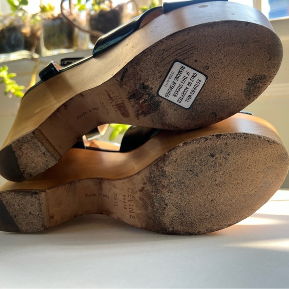 Céline platforms 38.5 - Picture 4 of 5